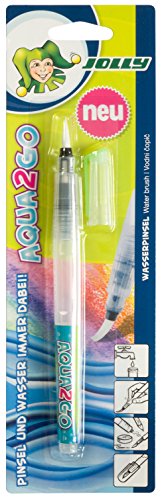 JOLLY Aqua2GO Wasserpinsel | Perfekt für Aquarellfarben | Neuheit | so ist das Wasser immer dabei von JOLLY