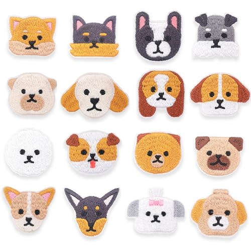 JOOTUEPO Flicken zum Aufbügeln Kinder, 16 Stück Patches zum Aufbügeln Set, Bügelflicken Kinder, Aufnäher Kinder, Bügelbilder Kinder für Kleidung Jacken Rucksäcke Jeans Patches JOOTUEPO Flicken zum Aufbügeln Kinder, 16 Stück Patches zum Aufbügeln Set, Bügelflicken Kinder, Aufnäher Kinder, Bügelbilder Kinder für Kleidung Jacken Rucksäcke Jeans Patches von JOOTUEPO