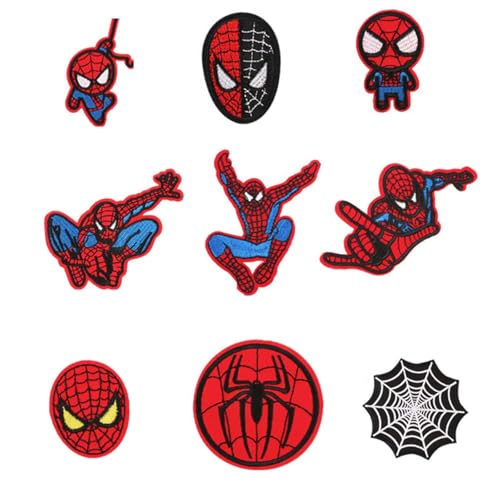 JOOTUEPO 9 stück Flicken zum Aufbügeln Kinder, Patches zum Aufbügeln Set, Fun Stickerei Applique DIY Patches für Kleidung Handgenäht, für Kleidung/Jacken/Rucksäcke/Jeans Patches JOOTUEPO 9 stück Flicken zum Aufbügeln Kinder, Patches zum Aufbügeln Set, Fun Stickerei Applique DIY Patches für Kleidung Handgenäht, für Kleidung/Jacken/Rucksäcke/Jeans Patches von JOOTUEPO