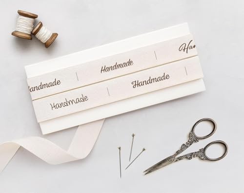 Handgefertigtes Baumwollband – 15 mm, 10 Yards (9 m) natürliches Band für Nähprojekte, Bäckerei-Geschenke, Boutique-Verpackung, handgefertigte Waren von JOOYZ