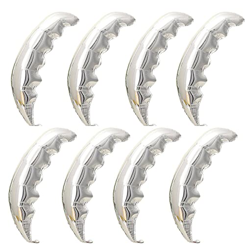 8 PCS Silber tropische Palme Blätter Geburtstag Party Geschirr Dekor Ballons liefert Geschenke für tropische Party Dekorationen, Pool Party Dekorationen 8 PCS Silber tropische Palme Blätter Geburtstag Party Geschirr Dekor Ballons liefert Geschenke für tropische Party Dekorationen, Pool Party Dekorationen von JORCEDI
