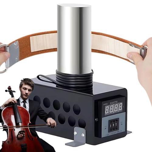 JOSBY Cello-Seitenrippen-Biegewerkzeug, Digitalanzeige-Biegelötkolben für Gitarrenbässe, 3,07 x 6,3 Zoll Eisenkopf, Temperaturbereich 0–280 °C (32–536 °F), Gitarrenbauwerkzeug, Gute Wärmeableitung von JOSBY