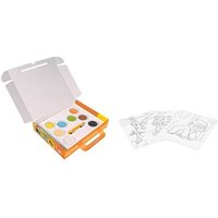 JOVI Bastelset Play & Fun Sand Painting Kit Animals mehrfarbig von JOVI