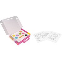 JOVI Bastelset Play & Fun Sand Painting Kit Unicorns mehrfarbig von JOVI