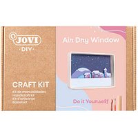 JOVI Modelliermasse DIY Air Dry Fenster mehrfarbig von JOVI