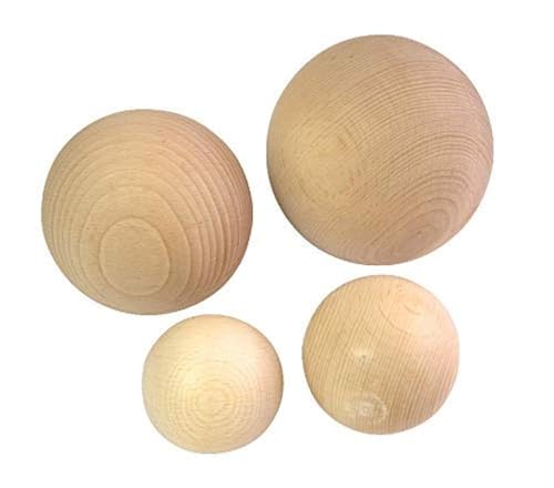 JOWE Holzkugel 10cm aus Buche ohne Bohrung 1 Stück - Kugel aus Holz ohne Loch 100mm | Made in Austria JOWE Holzkugel 10cm aus Buche ohne Bohrung 1 Stück - Kugel aus Holz ohne Loch 100mm | Made in Austria von JOWE