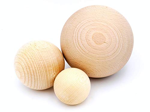 JOWE Holzkugel 120mm aus Buche ohne Bohrung 1 Stück - Kugel aus Holz ohne Loch made in Austria JOWE Holzkugel 120mm aus Buche ohne Bohrung 1 Stück - Kugel aus Holz ohne Loch made in Austria von JOWE