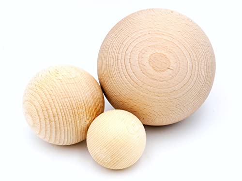 JOWE Holzkugel 25mm aus Buche ohne Bohrung 50 Stück - Kugel aus Holz ohne Loch made in Austria JOWE Holzkugel 25mm aus Buche ohne Bohrung 50 Stück - Kugel aus Holz ohne Loch made in Austria von JOWE