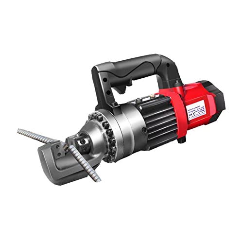Bewehrungsbiegemaschine, RC-16A/ RC-16B Elektrischer Stahlstangenschneider Tragbare automatische Stahlstangenschneidemaschine 4-16MM Bewehrungsschneider Zum schnellen Biegen oder Richten(RC-16B) von JOXLOVER