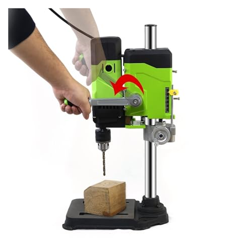 Mini-Bohrmaschine, Tischbohrmaschine, Tischbohrmaschine, Tischbohrmaschine Mit Variabler Drehzahl, 6-Gang, Grün, Tischbohrmaschine, Tischbohrmaschinen für Heimwerkerarbeiten an Holz, Metall und Schmuc Mini-Bohrmaschine, Tischbohrmaschine, Tischbohrmaschine, Tischbohrmaschine Mit Variabler Drehzahl, 6-Gang, Grün, Tischbohrmaschine, Tischbohrmaschinen für Heimwerkerarbeiten an Holz, Metall und Schmuc von JOXLOVER