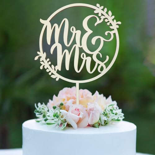 Mr & Mrs Cake Topper Tortendeko Hochzeit, Hochzeitstorte Deko Tortenstecker für Hochzeit Jubiläum Verlobung Antrag Mr & Mrs Cake Topper Tortendeko Hochzeit, Hochzeitstorte Deko Tortenstecker für Hochzeit Jubiläum Verlobung Antrag von JOYEASE