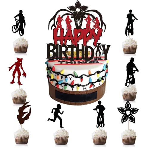 Happy Birthday Kuchendeko Schwarz, Geburtstag Tortendeko Junge Mädchen, Geburtstag Kuchendekoration Cake Topper Geeignet Für Cupcake Dekoration Und Theme Party Supplies Happy Birthday Kuchendeko Schwarz, Geburtstag Tortendeko Junge Mädchen, Geburtstag Kuchendekoration Cake Topper Geeignet Für Cupcake Dekoration Und Theme Party Supplies von JOYEONDEF