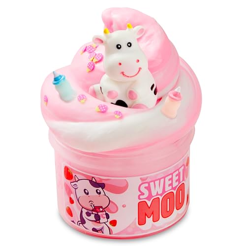 JOYIN Erdbeerkuhschleim, Butter Schleim Partygeschenke, Nicht Klebrig, Sauber, Stressabbau, Fluffy Schleim für Mädchen und Jungen, Kindergeburtstag Mitgebsel Set JOYIN Erdbeerkuhschleim, Butter Schleim Partygeschenke, Nicht Klebrig, Sauber, Stressabbau, Fluffy Schleim für Mädchen und Jungen, Kindergeburtstag Mitgebsel Set von JOYIN