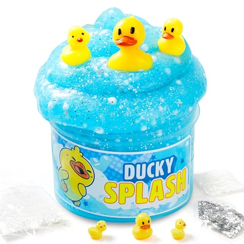 JOYIN Schaumbad-Entenschleim, Butter Schleim Partygeschenke, Nicht Klebrig, Sauber, Stressabbau, Fluffy Schleim für Mädchen und Jungen, Kindergeburtstag Mitgebsel Set JOYIN Schaumbad-Entenschleim, Butter Schleim Partygeschenke, Nicht Klebrig, Sauber, Stressabbau, Fluffy Schleim für Mädchen und Jungen, Kindergeburtstag Mitgebsel Set von JOYIN