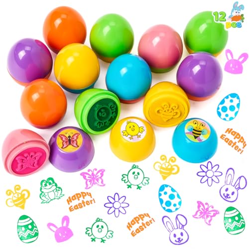 JOYIN Stempel Set, Spielzeug für Ostereier Jagd Spiel, Thema Party, Stuff, Osternkorb Stuffers Füllstoffe, Ostern Briefmarken Geschenke, Klassenzimmer Preis (48) von JOYIN