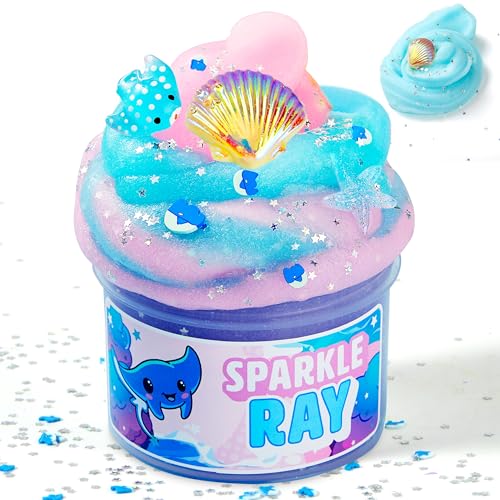 JOYIN Zuckerwatte Manta Schleim, Butter Schleim Partygeschenke, Nicht Klebrig, Fluffy Schleim für Mädchen und Jungen, Kindergeburtstag Mitgebsel Set JOYIN Zuckerwatte Manta Schleim, Butter Schleim Partygeschenke, Nicht Klebrig, Fluffy Schleim für Mädchen und Jungen, Kindergeburtstag Mitgebsel Set von JOYIN