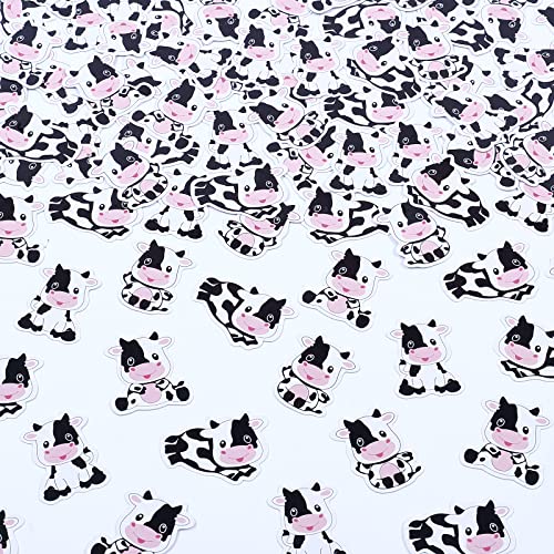 200 Stück Kuh Konfetti für Geburtstag Babyparty Party, Kuh Thema Party Dekorationen Jungen Mädchen, Bauernhof Tier Kuh Druck Party Supplies, Holy Cow Im One Moo Moo Geburtstagsdekoration 200 Stück Kuh Konfetti für Geburtstag Babyparty Party, Kuh Thema Party Dekorationen Jungen Mädchen, Bauernhof Tier Kuh Druck Party Supplies, Holy Cow Im One Moo Moo Geburtstagsdekoration von JOYMEMO