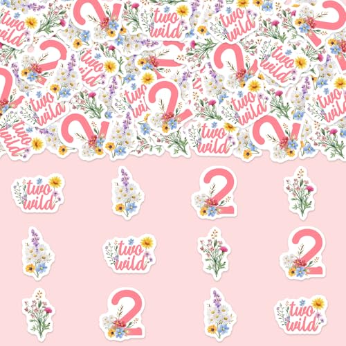 JOYMEMO 200 Stück Wildblume 2. Geburtstag Konfetti Mädchen - Blumen Zwei Wilde Zweite Geburtstag Tisch Streudeko Schmetterling Floral Zwei Jahre alt Geburtstag Dekorationen Gartenbedarf JOYMEMO 200 Stück Wildblume 2. Geburtstag Konfetti Mädchen - Blumen Zwei Wilde Zweite Geburtstag Tisch Streudeko Schmetterling Floral Zwei Jahre alt Geburtstag Dekorationen Gartenbedarf von JOYMEMO