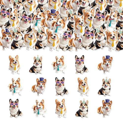 JOYMEMO Corgi-Konfetti, realistischer Stil, Corgi-Party-Dekorationen, niedliches Hunde-Thema, Tischdekoration für Haustierwelpen, Geburtstagsparty-Zubehör, 200 Stück JOYMEMO Corgi-Konfetti, realistischer Stil, Corgi-Party-Dekorationen, niedliches Hunde-Thema, Tischdekoration für Haustierwelpen, Geburtstagsparty-Zubehör, 200 Stück von JOYMEMO