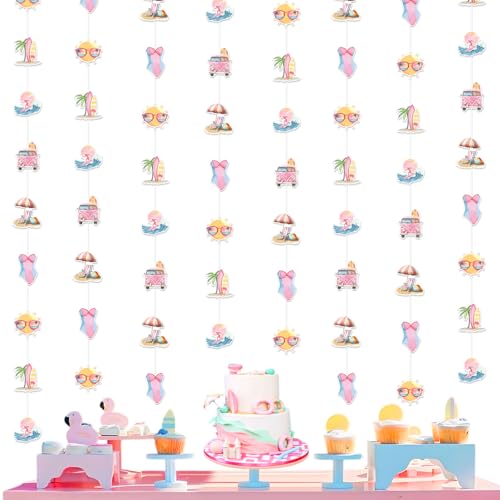 JOYMEMO Papiergirlanden mit Surf-Thema, Party-hängende Luftschlangen, Surf-Banner, Strand, Sommer, Hawaii, Surf, Geburtstag, Babyparty, Dekorationen für Mädchen, Surfbrett-Partyzubehör, Gastgeschenke, JOYMEMO Papiergirlanden mit Surf-Thema, Party-hängende Luftschlangen, Surf-Banner, Strand, Sommer, Hawaii, Surf, Geburtstag, Babyparty, Dekorationen für Mädchen, Surfbrett-Partyzubehör, Gastgeschenke, von JOYMEMO
