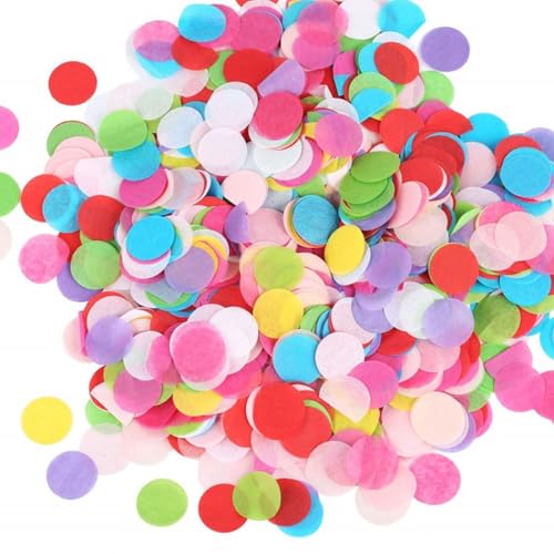 JOYOLA 150g Konfetti Rund 2.5cm Papier Konfetti Mehrfarbige Runde Tissue Konfetti Konfetti Bunt Hochzeit Geburtstag Konfetti Rund Bunt für Faschingsdeko,Karnevalsdeko,Party Hochzeit Dekoration JOYOLA 150g Konfetti Rund 2.5cm Papier Konfetti Mehrfarbige Runde Tissue Konfetti Konfetti Bunt Hochzeit Geburtstag Konfetti Rund Bunt für Faschingsdeko,Karnevalsdeko,Party Hochzeit Dekoration von JOYOLA