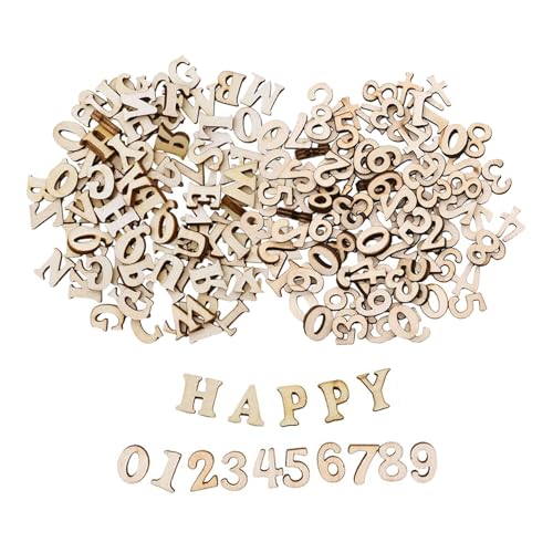 JOYOLA 408 Stück Holzbuchstaben und Zahlen, 15mm Buchstaben Holz Basteln, Buchstaben Holz A-Z, Zahlen Holz 0-9, Mini Hölzerne Großbuchstaben und Zahlen für Kunsthandwerk Hochzeit DIY Dekoration JOYOLA 408 Stück Holzbuchstaben und Zahlen, 15mm Buchstaben Holz Basteln, Buchstaben Holz A-Z, Zahlen Holz 0-9, Mini Hölzerne Großbuchstaben und Zahlen für Kunsthandwerk Hochzeit DIY Dekoration von JOYOLA