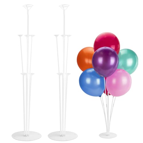 2 Stück Luftballon Ständer Ballon Ständer Ballonständer für Luftballons, für Geburtstagsdekoration Partydékor Hochzeitsdekoration Tischdekoration Geburtstagsdekoration Ballonhalter plus Klebepunkte 2 Stück Luftballon Ständer Ballon Ständer Ballonständer für Luftballons, für Geburtstagsdekoration Partydékor Hochzeitsdekoration Tischdekoration Geburtstagsdekoration Ballonhalter plus Klebepunkte von JOYSKY