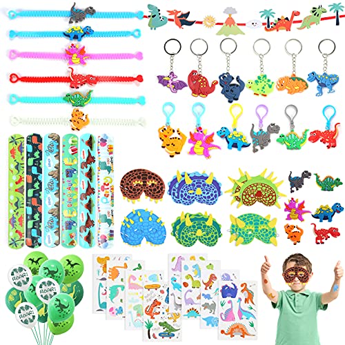 JOYUE Dinosaurier Party Mitgebsel, Dinosaurier Armband, Dinosaurier Maske, Tattoo Aufkleber, Dinosaurierring, Dekoratives Banner, Pinata Befüllen, Geschenke zum Kindergeburtstag JOYUE Dinosaurier Party Mitgebsel, Dinosaurier Armband, Dinosaurier Maske, Tattoo Aufkleber, Dinosaurierring, Dekoratives Banner, Pinata Befüllen, Geschenke zum Kindergeburtstag von JOYUE