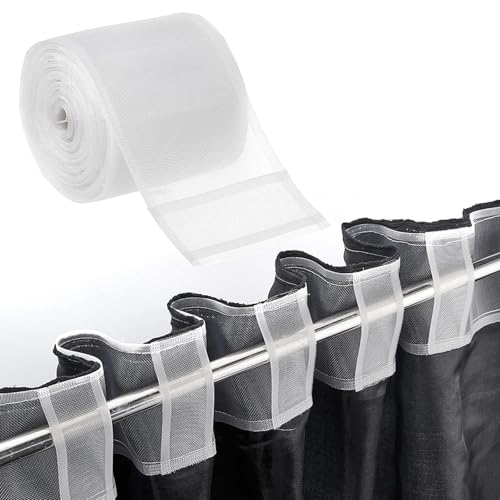 JOZMMZEOOA Nylon Gardinenband,Kräuselband Gardinen 10 CM X 10 M Nähen Gardinenband Multifunktional Bügelband Vorhänge Universal Faltenband Ösenband,für Nähen Bei Herstellung Vorhängen Wandteppichen JOZMMZEOOA Nylon Gardinenband,Kräuselband Gardinen 10 CM X 10 M Nähen Gardinenband Multifunktional Bügelband Vorhänge Universal Faltenband Ösenband,für Nähen Bei Herstellung Vorhängen Wandteppichen von JOZMMZEOOA