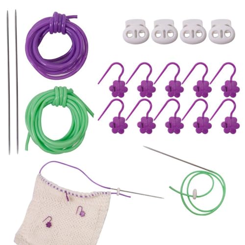 Nadeln für Stricknadeln – 4 Schutzspitzen für Strickarbeiten | 10 Maschenmarkierungen 2 Metallnadeln Zubehör für Stricken und Häkeln, Nähprojekte, Steppdecken und Handwerk Nadeln für Stricknadeln – 4 Schutzspitzen für Strickarbeiten | 10 Maschenmarkierungen 2 Metallnadeln Zubehör für Stricken und Häkeln, Nähprojekte, Steppdecken und Handwerk von JPSDOWS