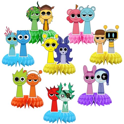 Geburtstag Bienenwaben Deko, 8 Stück Ornamente Papier Tischdekoration, Wabe Tabelle Dekorationen Tafelaufsatz für Geburtstag Party Tischaufsätze Geburtstag Bienenwaben Deko, 8 Stück Ornamente Papier Tischdekoration, Wabe Tabelle Dekorationen Tafelaufsatz für Geburtstag Party Tischaufsätze von JPWPFAA