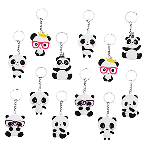 JPXXFM 12 PCs Panda Keychains süße Panda -Modellierung Schlüsselringe Langlebige Schlüsselanhänger für bessere Stimmung zufällige Stile für Erwachsene JPXXFM 12 PCs Panda Keychains süße Panda -Modellierung Schlüsselringe Langlebige Schlüsselanhänger für bessere Stimmung zufällige Stile für Erwachsene von JPXXFM