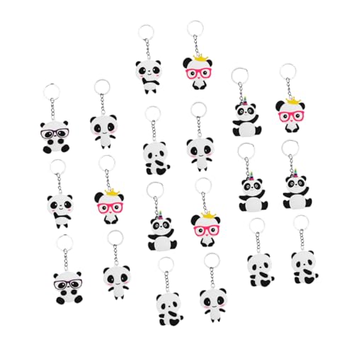 JPXXFM 20pcs Cartoon Panda Schlüsselanhänger Tasche und Schlüsselbund Dekorationen Entzückende Panda -Schlüsselringe für Mehrzweck verwenden niedliche Accessoires für Rucksäcke und JPXXFM 20pcs Cartoon Panda Schlüsselanhänger Tasche und Schlüsselbund Dekorationen Entzückende Panda -Schlüsselringe für Mehrzweck verwenden niedliche Accessoires für Rucksäcke und von JPXXFM