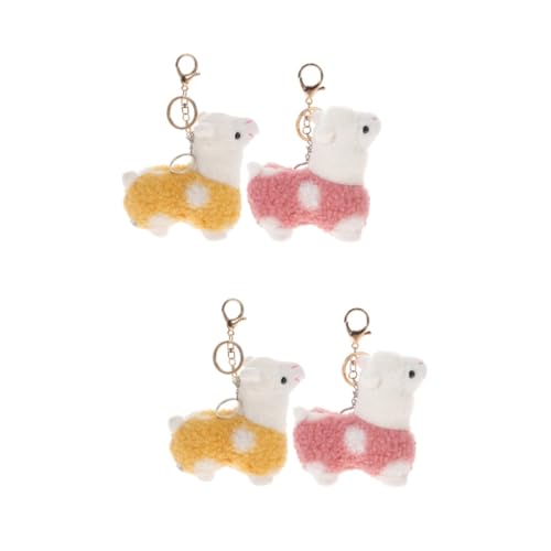 JPXXFM 2Sets handgefertigtes Alpaka Stoffed Animal Anhänger Schlüssel Ring Hanging Decor für Geburtstag Weihnachten Muttertag 2pcs*2 JPXXFM 2Sets handgefertigtes Alpaka Stoffed Animal Anhänger Schlüssel Ring Hanging Decor für Geburtstag Weihnachten Muttertag 2pcs*2 von JPXXFM