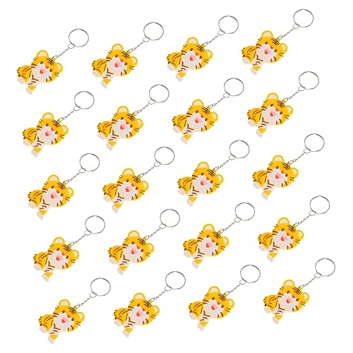 JPXXFM 3Sets Bag Charme Schlüsselbund entzückender Tiger Anhänger Cartoon Schlüsselkette Dekorative 21pcs*3 JPXXFM 3Sets Bag Charme Schlüsselbund entzückender Tiger Anhänger Cartoon Schlüsselkette Dekorative 21pcs*3 von JPXXFM