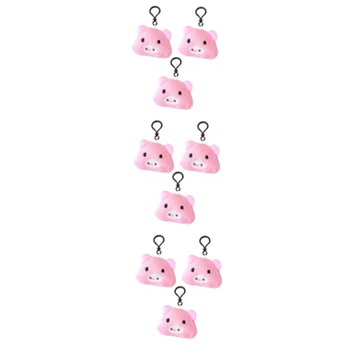 JPXXFM 3Sets Plüsch Schwein Anhänger Schlüsselbund Cartoon Tierschlüsselring für Taschen Kreative und modische Dekorationen Hängen ornament 3pcs*3 JPXXFM 3Sets Plüsch Schwein Anhänger Schlüsselbund Cartoon Tierschlüsselring für Taschen Kreative und modische Dekorationen Hängen ornament 3pcs*3 von JPXXFM
