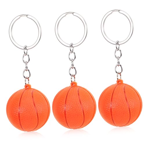 JPXXFM 3pcs Basketball Schlüsselbund Premium Hanging Decoration Netter Schlüsselring für dauerhafte sichere Materialien für Freunde und Partybevorzugungen JPXXFM 3pcs Basketball Schlüsselbund Premium Hanging Decoration Netter Schlüsselring für dauerhafte sichere Materialien für Freunde und Partybevorzugungen von JPXXFM
