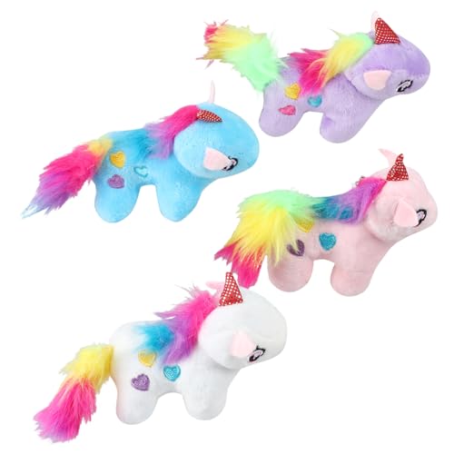 JPXXFM 4pcs Einhorn Plüschschlüsselkette süßer Cartoon Hanging Ornamente weiche Plüsch -Puppendekoration Geschenk für Geburtstage Valentinstag Weihnachten für Rucksäcke JPXXFM 4pcs Einhorn Plüschschlüsselkette süßer Cartoon Hanging Ornamente weiche Plüsch -Puppendekoration Geschenk für Geburtstage Valentinstag Weihnachten für Rucksäcke von JPXXFM