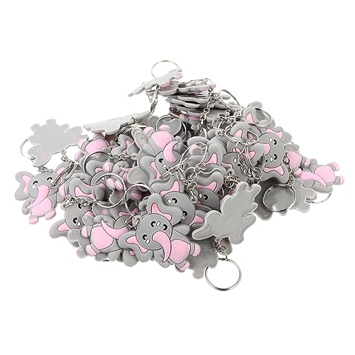 JPXXFM 50pcs Babyparty Elefant Schlüsselring Schlüsselhalter Bag Anhänger Tierschlüsselkettenschlüsseldekoration JPXXFM 50pcs Babyparty Elefant Schlüsselring Schlüsselhalter Bag Anhänger Tierschlüsselkettenschlüsseldekoration von JPXXFM