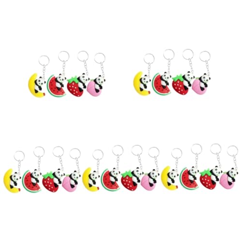 JPXXFM 5Sets Plüsch Panda Schlüsselbund gefülltes Puppenanhänger Keyring Cartoon Tier Keyring PVC Zink -Legierung Rucksack Hanging Ornament 4pcs*5 JPXXFM 5Sets Plüsch Panda Schlüsselbund gefülltes Puppenanhänger Keyring Cartoon Tier Keyring PVC Zink -Legierung Rucksack Hanging Ornament 4pcs*5 von JPXXFM