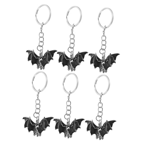 JPXXFM 6PCS BAT -Design -Schlüsselanhänger für Taschen einzigartige Halloween Hanging Charms Party -Gefälligkeiten und Dekorationen Leichtes Gewicht und auffällige Keyring -Zubehör JPXXFM 6PCS BAT -Design -Schlüsselanhänger für Taschen einzigartige Halloween Hanging Charms Party -Gefälligkeiten und Dekorationen Leichtes Gewicht und auffällige Keyring -Zubehör von JPXXFM
