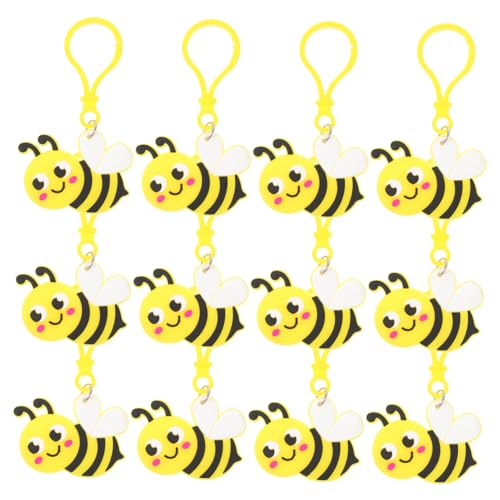 JPXXFM Süße Bienenschlüsselketten Bienenan Charme Keyrings für Rucksacktasche und Partydekorationen Entzückende Bienenkeyrings für Erwachsene Bienenmotivpape JPXXFM Süße Bienenschlüsselketten Bienenan Charme Keyrings für Rucksacktasche und Partydekorationen Entzückende Bienenkeyrings für Erwachsene Bienenmotivpape von JPXXFM