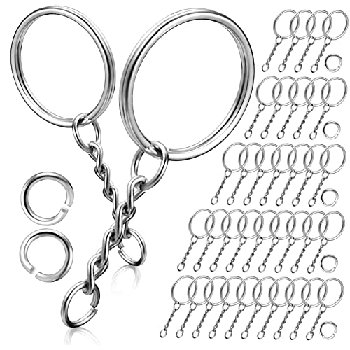Metallschlüsselkettenringe für das Handwerk 25mm Runde Keyring -Befunde 120pcs Schlüsselring -Kit Making Kit Metallschlüsselkettenringe für das Handwerk 25mm Runde Keyring -Befunde 120pcs Schlüsselring -Kit Making Kit von JPXXFM