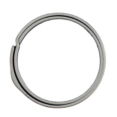 Praktische Schlüsselringe Metallschlüsselkettenringe Hochleistungs -Split -Ringe Schlüsselzubehör für Wallet -Schlüsselbund für Frauen von JPXXFM