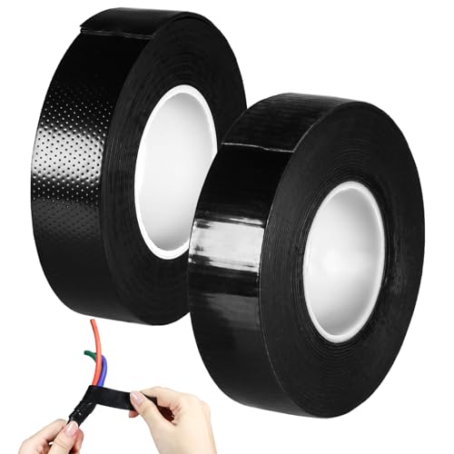 JRJRN 2 Selbstklebendes Isolierband, Auto Kabel Isolierband, Elektriker Klebeband Schwarz, Wasserdicht Elektrisches Isolierband, Kabelbaum Klebeband für Kabelisolierung Bündelung Reparatur JRJRN 2 Selbstklebendes Isolierband, Auto Kabel Isolierband, Elektriker Klebeband Schwarz, Wasserdicht Elektrisches Isolierband, Kabelbaum Klebeband für Kabelisolierung Bündelung Reparatur von JRJRN