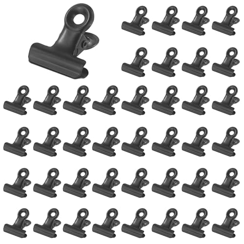 41 Stück Bulldog Clips,Kleine Bulldogge Büroklammern, Multi-Function Binder Clip 22mm, Klammern Schwarz,Metall Scharnier Clips FüR Tags Taschen, GeschäFte, BüRo Und KüChe Zu Hause 41 Stück Bulldog Clips,Kleine Bulldogge Büroklammern, Multi-Function Binder Clip 22mm, Klammern Schwarz,Metall Scharnier Clips FüR Tags Taschen, GeschäFte, BüRo Und KüChe Zu Hause von JRSHIRLEYLTD