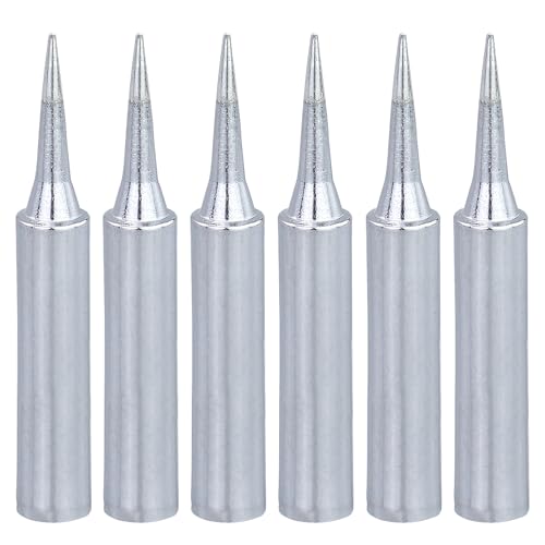 6 Stück Lötkolben Spitzen,Lötspitzen,Lötspitzen Reaktivator 900M-T-I,Ersatz Lötspitzen Set Legierungenlötspitzen Verwendung Für Lötpistole, Lötstation Schweißen, Löten Usw 6 Stück Lötkolben Spitzen,Lötspitzen,Lötspitzen Reaktivator 900M-T-I,Ersatz Lötspitzen Set Legierungenlötspitzen Verwendung Für Lötpistole, Lötstation Schweißen, Löten Usw von JRSHIRLEYLTD