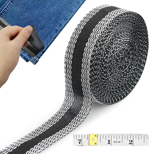 JRSHIRLEYLTD 10m Saumband zum Aufbügeln, Kleidung AufbüGeln Klebeband Saumband ür Hosen, Kleidung, Stoffe, mit 1 Stück 1,5m Doppelseitigem Maßband JRSHIRLEYLTD 10m Saumband zum Aufbügeln, Kleidung AufbüGeln Klebeband Saumband ür Hosen, Kleidung, Stoffe, mit 1 Stück 1,5m Doppelseitigem Maßband von JRSHIRLEYLTD