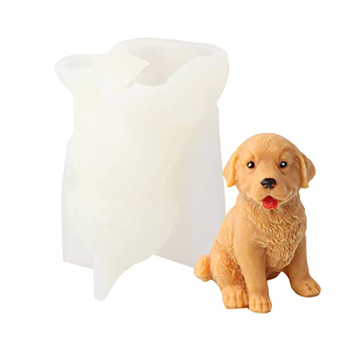 JS MOLD 3D Tier Silikonform - Katzen, Hunde, Kuchen, Seifen, Kerzen Gießform - DIY Fondant Kuchen Dekoration Form (5#) von JS MOLD