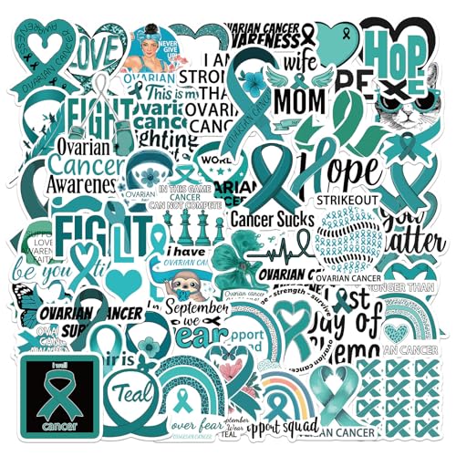50 Blätter Dekorative Aufkleber Ovarialkrebsbewusstsein Aufkleber Aufkleber Aufkleber Laptop Aufkleber Symbole Ribbon Stützaufkleber 50 Blätter Dekorative Aufkleber Ovarialkrebsbewusstsein Aufkleber Aufkleber Aufkleber Laptop Aufkleber Symbole Ribbon Stützaufkleber von JSGHGDF